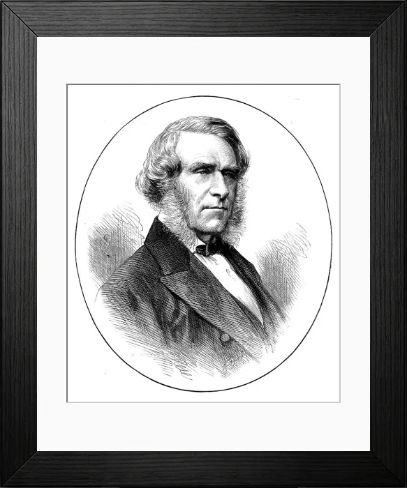 Framed Print : Sir Robert Christison, Bart. M.D. Edinburgh, 1871. Creator: Unknown Framed Print : Sir Robert Christison, Bart. M.D. Edinburgh, 1871. Creator: Unknown
