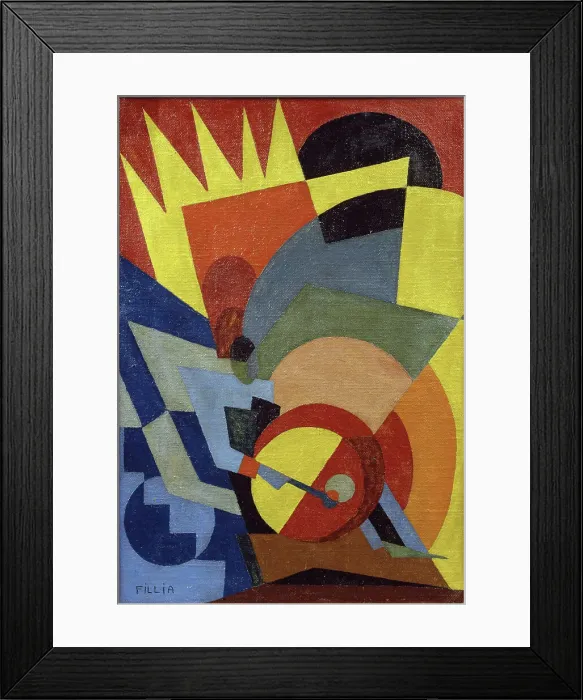Framed Print : The Drummer, 1927. Creator: Fillia, (Luigi Colombo) (1904-1936) Framed Print : The Drummer, 1927. Creator: Fillia, (Luigi Colombo) (1904-1936)