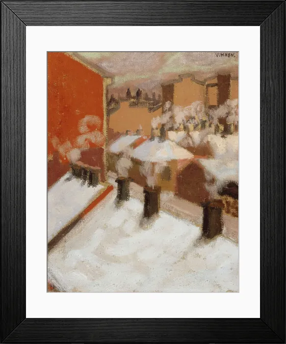 Framed Print : Roofscape. Creator: Vaino Hamalainen Framed Print : Roofscape. Creator: Vaino Hamalainen