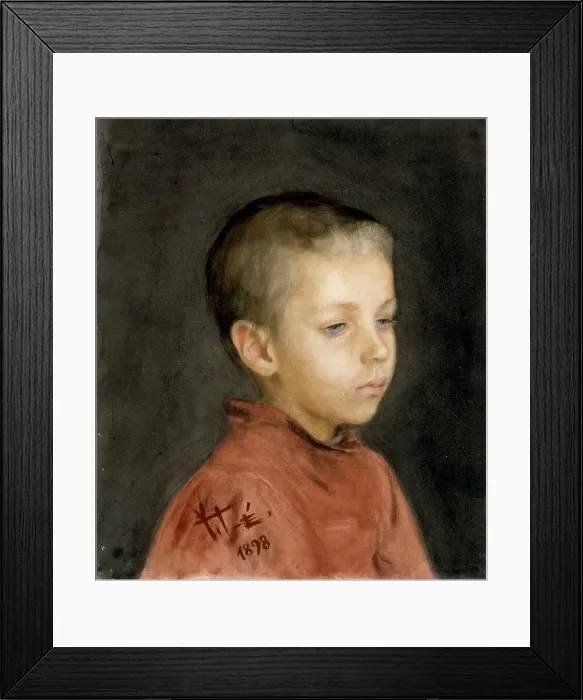 Framed Print : Maija, 1898. Creator: Verner Thome Framed Print : Maija, 1898. Creator: Verner Thome
