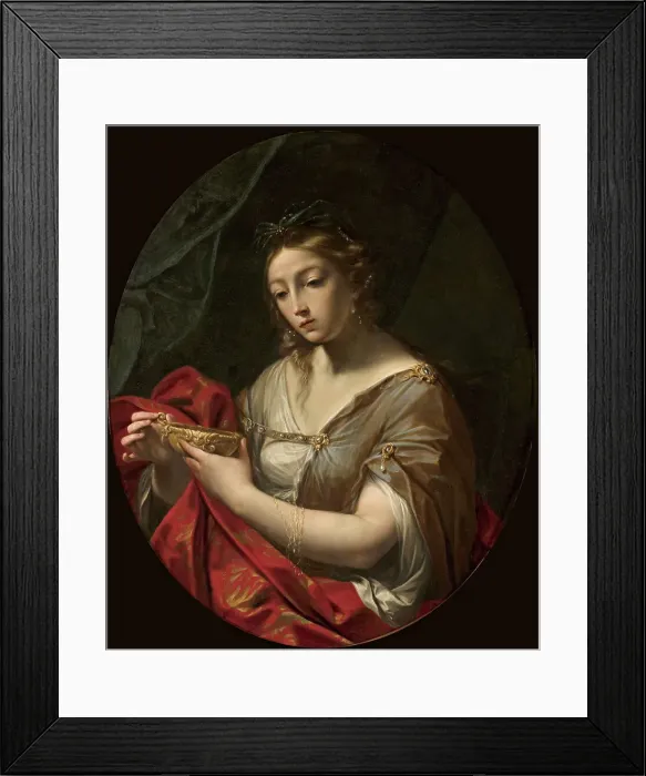 Framed Print : Artemisia, 1700s. Creator: Dal Sole, Giovan Gioseffo (1654-1719)