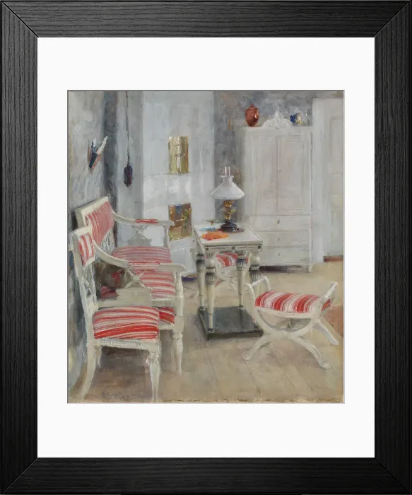 Framed Print : Interior, Koivuniemi, 1899. Creator: Venny Soldan-Brofeldt Framed Print : Interior, Koivuniemi, 1899. Creator: Venny Soldan-Brofeldt