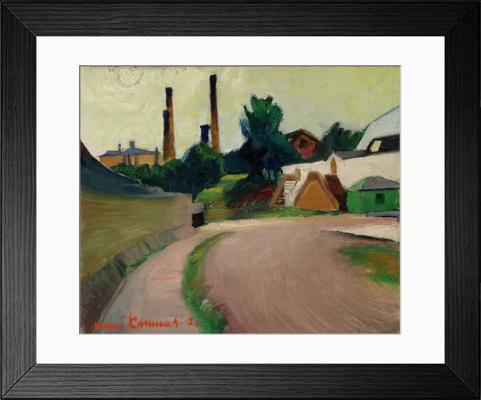 Framed Print : View of Helsinki, the Finnish Sugar Co. 1926. Creator: Vaino Kunnas Framed Print : View of Helsinki, the Finnish Sugar Co. 1926. Creator: Vaino Kunnas