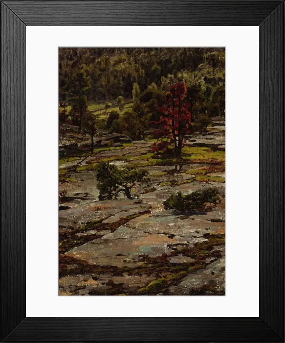Framed Print : From the Hills of Knutsboda, 1886-1911. Creator: Victor Westerholm Framed Print : From the Hills of Knutsboda, 1886-1911. Creator: Victor Westerholm