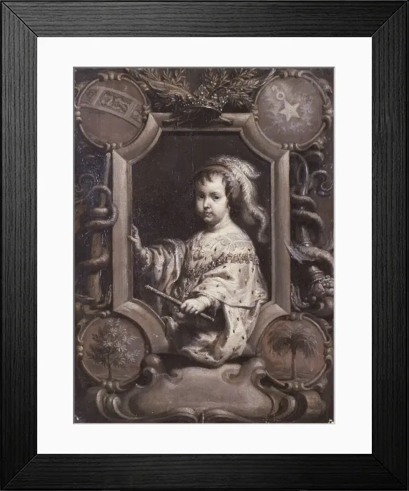 Framed Print : Philippe I, Duke of Orléans (1640-1701), c 1643. Creator: Egmont, Justus van (1601-1674) Framed Print : Philippe I, Duke of Orléans (1640-1701), c 1643. Creator: Egmont, Justus van (1601-1674)