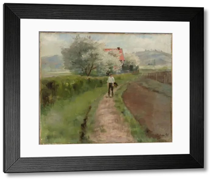 Framed Print : From Montmorency, 1890. Creator: Torsten Wasastjerna Framed Print : From Montmorency, 1890. Creator: Torsten Wasastjerna