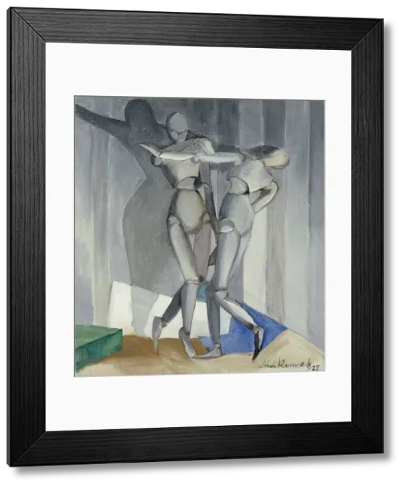 Framed Print : The Grey Dance, 1928. Creator: Vaino Kunnas Framed Print : The Grey Dance, 1928. Creator: Vaino Kunnas