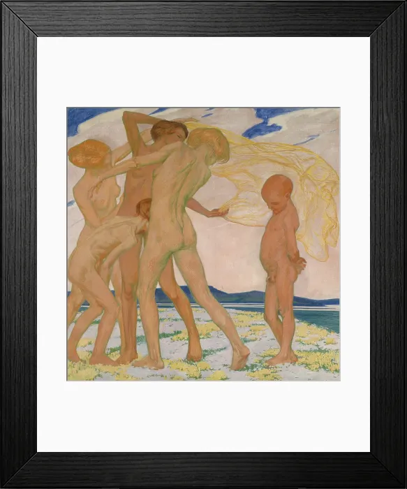 Framed Print : Scherzo (from the cycle Rhythms), 1913. Creator: Friedrich, Otto (1862-1937) Framed Print : Scherzo (from the cycle Rhythms), 1913. Creator: Friedrich, Otto (1862-1937)