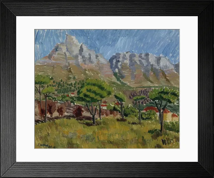 Framed Print : Table Mount, 1938. Creator: Sulho Sipila Framed Print : Table Mount, 1938. Creator: Sulho Sipila