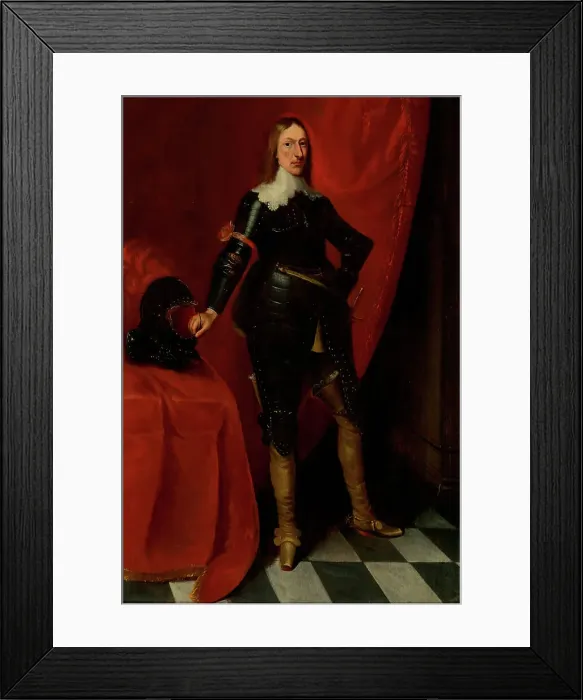 Framed Print : Portrait of Count Willem Frederik of Nassau-Dietz (1613-1664), c 1640. Creator: Geest, Wybrand de (1592-c. 1661) Framed Print : Portrait of Count Willem Frederik of Nassau-Dietz (1613-1664), c 1640. Creator: Geest, Wybrand de (1592-c. 1661)