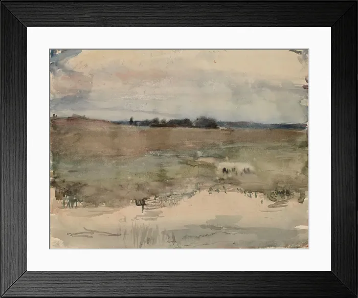 Framed Print : Landscape, 1890-1925. Creator: Magnus Enckell Framed Print : Landscape, 1890-1925. Creator: Magnus Enckell