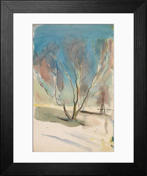 Framed Print : Landscape, 1890-1925. Creator: Magnus Enckell Framed Print : Landscape, 1890-1925. Creator: Magnus Enckell