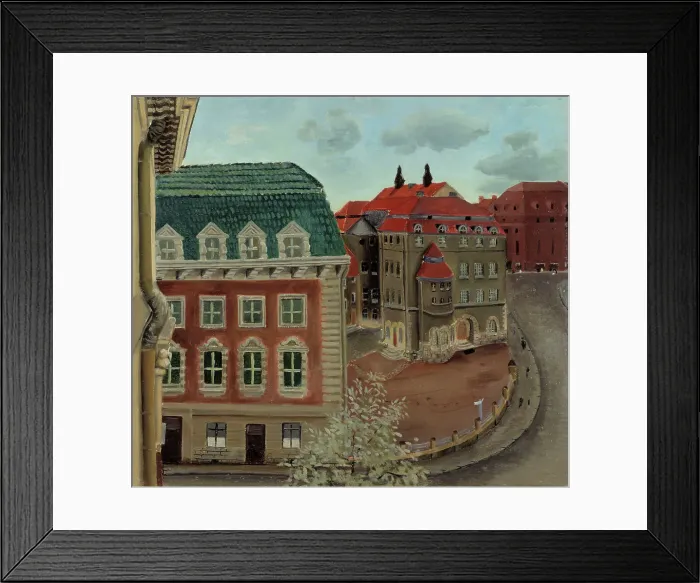 Framed Print : The School at Ratakatu, 1929. Creator: Sulho Sipila Framed Print : The School at Ratakatu, 1929. Creator: Sulho Sipila