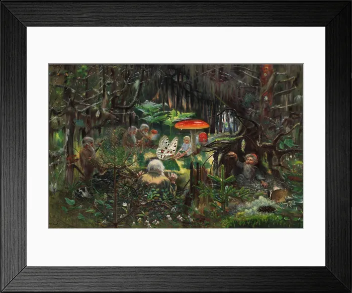 Framed Print : Fairy Tale Princess, c1896. Creator: Torsten Wasastjerna Framed Print : Fairy Tale Princess, c1896. Creator: Torsten Wasastjerna