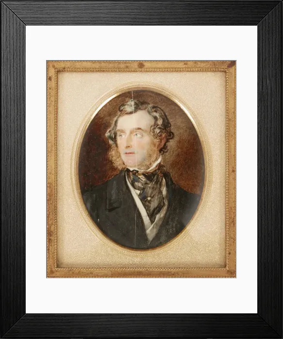 Framed Print : Self-portrait. Creator: Grant, Sir Francis (1803-1878) Framed Print : Self-portrait. Creator: Grant, Sir Francis (1803-1878)