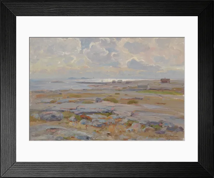Framed Print : Signildskär, 1891. Creator: Victor Westerholm Framed Print : Signildskär, 1891. Creator: Victor Westerholm