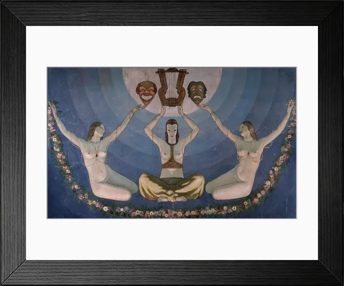 Framed Print : The Bayadere (La Bajadera), 1924. Creator: Gregorietti, Totò (1900-1927) Framed Print : The Bayadere (La Bajadera), 1924. Creator: Gregorietti, Totò (1900-1927)