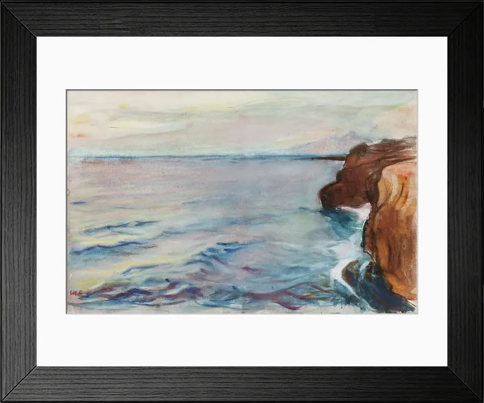 Framed Print : Seaside Landscape, 1905. Creator: Magnus Enckell Framed Print : Seaside Landscape, 1905. Creator: Magnus Enckell