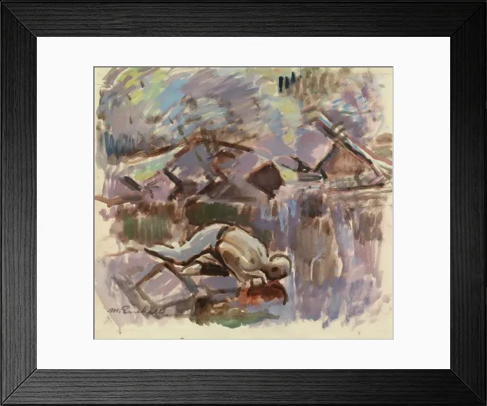 Framed Print : At the Spring, 1921. Creator: Magnus Enckell Framed Print : At the Spring, 1921. Creator: Magnus Enckell