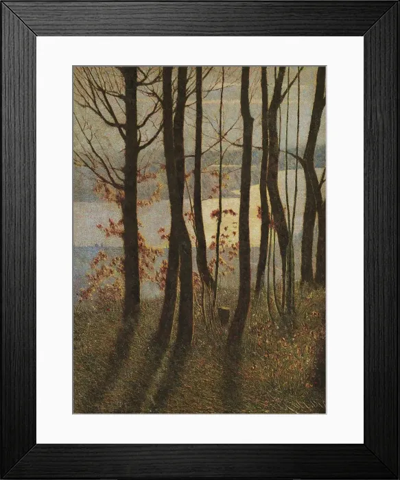 Framed Print : Winter Poem, Between 1894 and 1911. Creator: Grubicy de Dragon, Vittore (1851-1920) Framed Print : Winter Poem, Between 1894 and 1911. Creator: Grubicy de Dragon, Vittore (1851-1920)