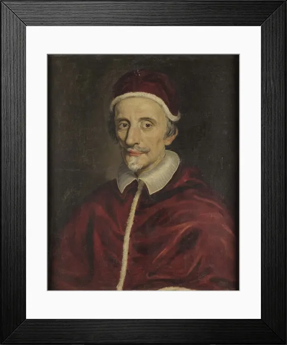Framed Print : Portrait of Pope Innocent XI (1611-1689), Second Half of the 17th cen. Creator: Gaulli (Il Baciccio), Giovanni Battista, (Circle) (1639-1709) Framed Print : Portrait of Pope Innocent XI (1611-1689), Second Half of the 17th cen. Creator: Gaulli (Il Baciccio), Giovanni Battista, (Circle) (1639-1709)