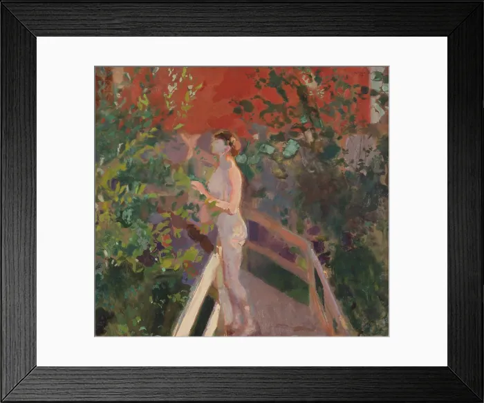 Framed Print : In Afternoon Sunshine, 1919. Creator: Antti Faven Framed Print : In Afternoon Sunshine, 1919. Creator: Antti Faven