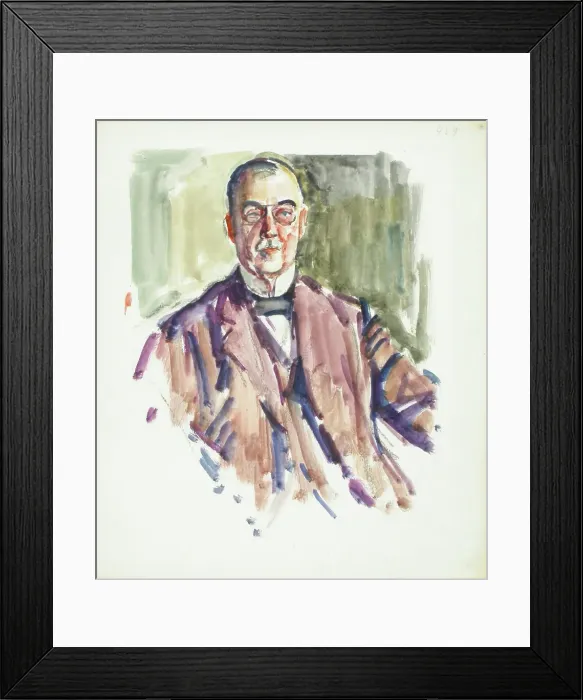 Framed Print : Sketch for a Portrait, c1910s. Creator: Verner Thome Framed Print : Sketch for a Portrait, c1910s. Creator: Verner Thome