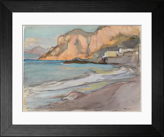 Framed Print : From the Naples Region, 1905. Creator: Magnus Enckell Framed Print : From the Naples Region, 1905. Creator: Magnus Enckell