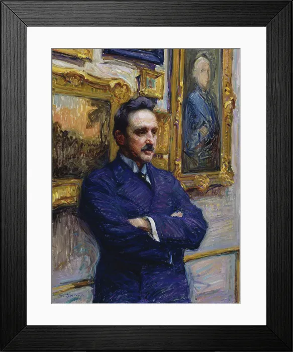 Framed Print : Portrait of Professor J. J. Tikkanen, 1913. Creator: Vilho Sjöström Framed Print : Portrait of Professor J. J. Tikkanen, 1913. Creator: Vilho Sjöström
