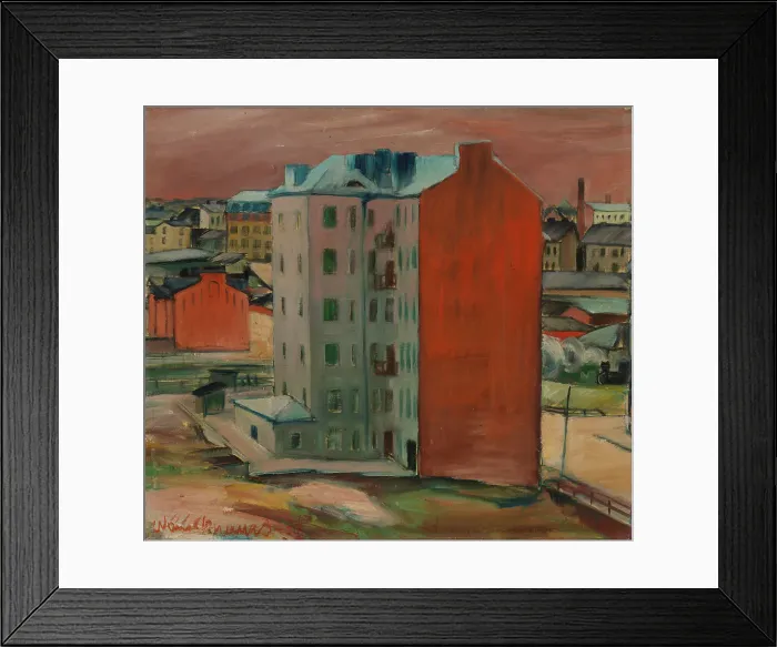 Framed Print : Thunder and Heat, 1925. Creator: Vaino Kunnas Framed Print : Thunder and Heat, 1925. Creator: Vaino Kunnas