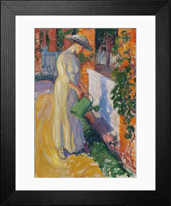 Framed Print : Summer Evening, 1912. Creator: Vilho Sjöström Framed Print : Summer Evening, 1912. Creator: Vilho Sjöström