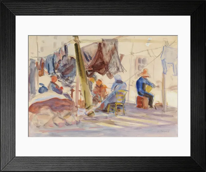 Framed Print : Martinique, 1912. Creator: Verner Thome Framed Print : Martinique, 1912. Creator: Verner Thome