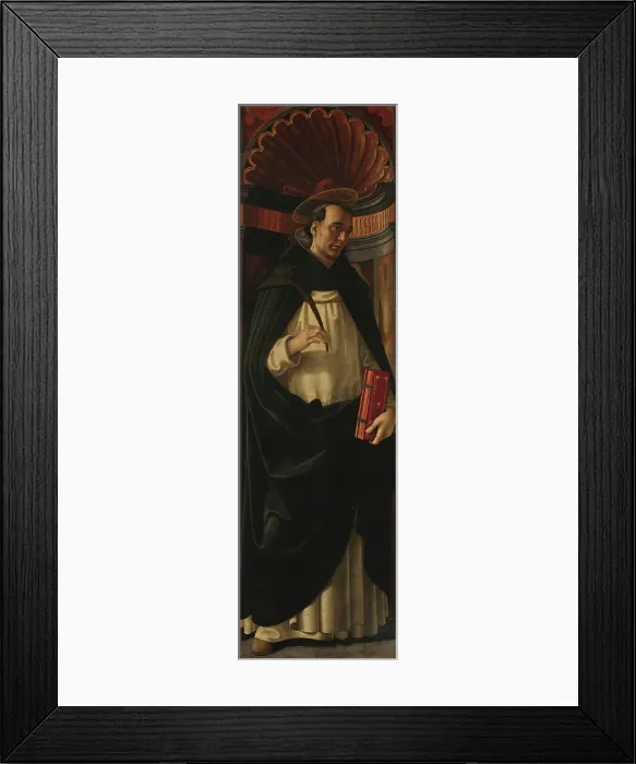 Framed Print : Saint Peter Martyr, 1494. Creator: Ghirlandaio, Domenico (1449-1494) Framed Print : Saint Peter Martyr, 1494. Creator: Ghirlandaio, Domenico (1449-1494)