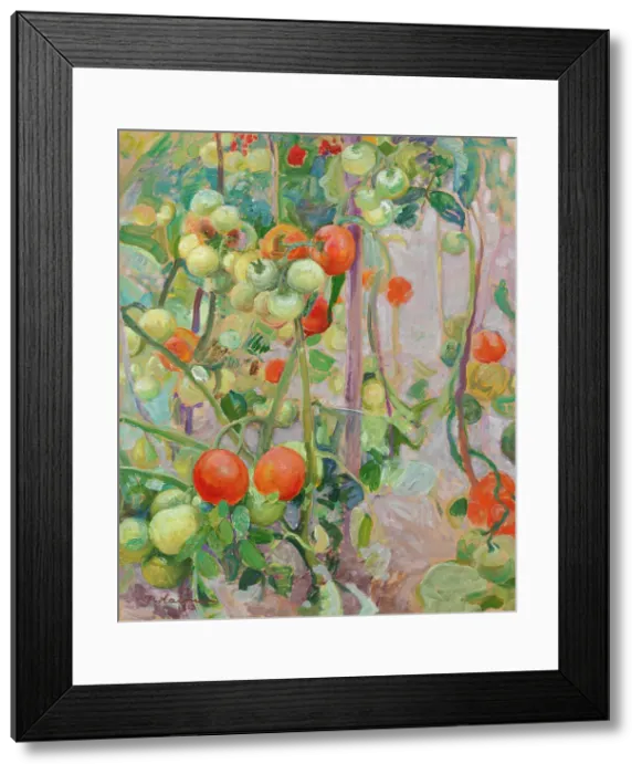 Framed Print : Tomatoes, 1913. Creator: Pekka Halonen Framed Print : Tomatoes, 1913. Creator: Pekka Halonen