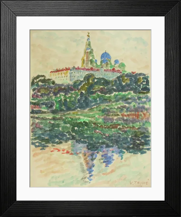 Framed Print : Valamo monastery, 1914. Creator: Verner Thome Framed Print : Valamo monastery, 1914. Creator: Verner Thome
