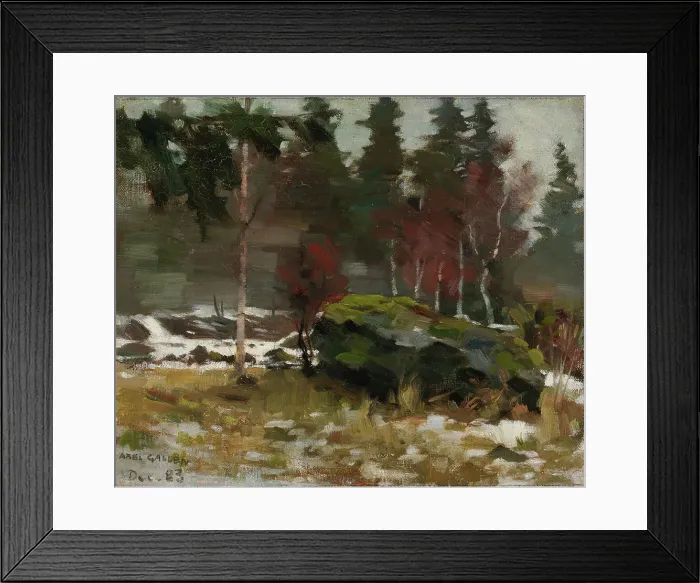 Framed Print : Early Spring, 1883. Creator: Akseli Gallen-Kallela Framed Print : Early Spring, 1883. Creator: Akseli Gallen-Kallela