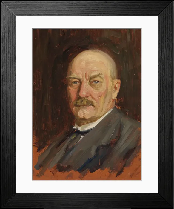 Framed Print : Self-Portrait, 1919. Creator: Victor Westerholm Framed Print : Self-Portrait, 1919. Creator: Victor Westerholm