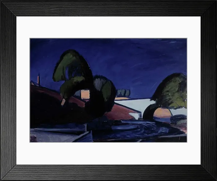 Framed Print : View from Muurame, 1929. Creator: William Lonnberg Framed Print : View from Muurame, 1929. Creator: William Lonnberg