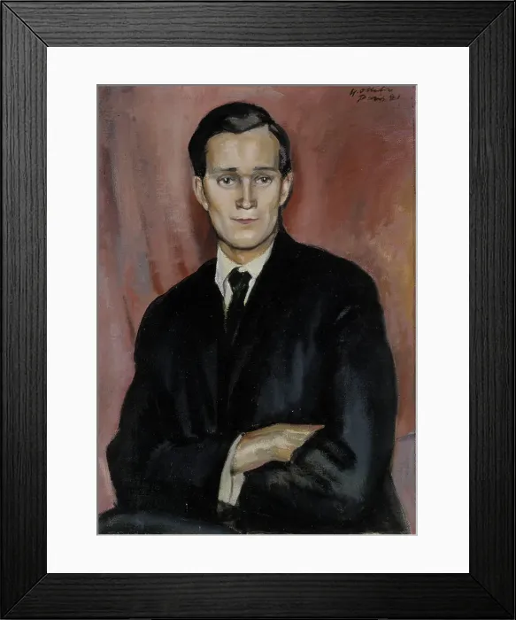 Framed Print : Clock-Maker, 1921. Creator: Yrjö Aleksander Ollila
