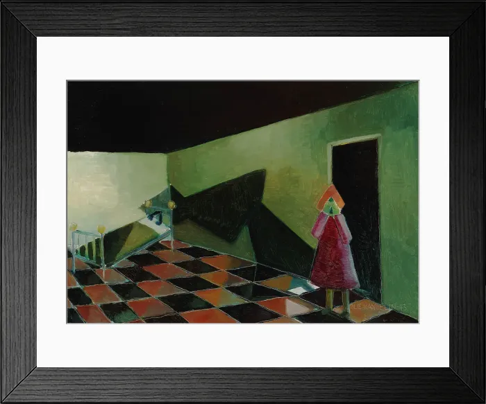 Framed Print : Orphan, 1943. Creator: Ole Kandelin Framed Print : Orphan, 1943. Creator: Ole Kandelin