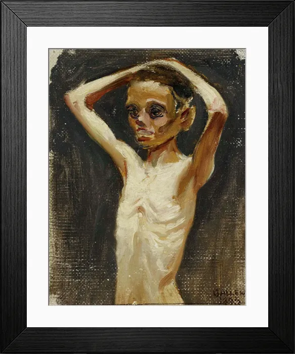 Framed Print : Girl from the Jaskala Croft, 1895. Creator: Akseli Gallen-Kallela Framed Print : Girl from the Jaskala Croft, 1895. Creator: Akseli Gallen-Kallela