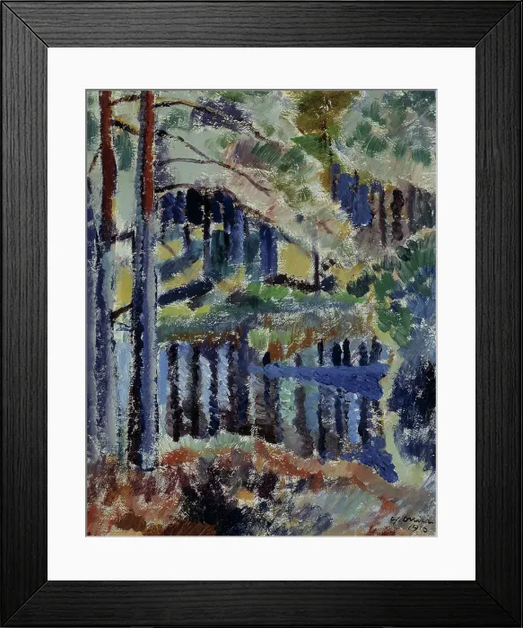 Framed Print : Metsälampi, 1916. Creator: Yrjö Aleksander Ollila Framed Print : Metsälampi, 1916. Creator: Yrjö Aleksander Ollila