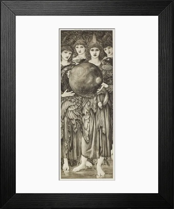 Framed Print : Dalziels Bible Gallery - The Days of Creation - The Fourth Day, c1860s, (1900). Creator: Unknown Framed Print : Dalziels Bible Gallery - The Days of Creation - The Fourth Day, c1860s, (1900). Creator: Unknown