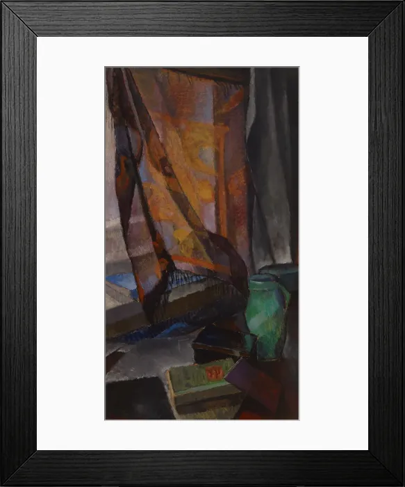 Framed Print : Window, 1917. Creator: Alvar Cawén Framed Print : Window, 1917. Creator: Alvar Cawén