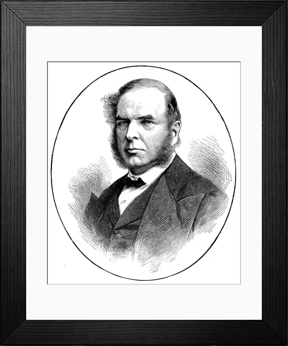 Framed Print : The late Hon. J. P. Norman, Deputy Chief Justice of Bengal, 1871. Creator: Unknown Framed Print : The late Hon. J. P. Norman, Deputy Chief Justice of Bengal, 1871. Creator: Unknown