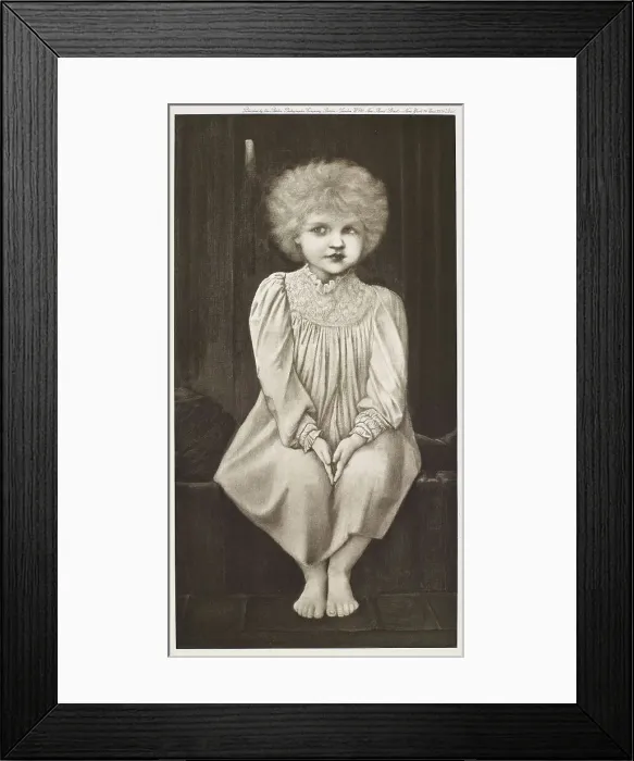 Framed Print : Dorothy Drew, 1893, (1900). Creator: Unknown Framed Print : Dorothy Drew, 1893, (1900). Creator: Unknown