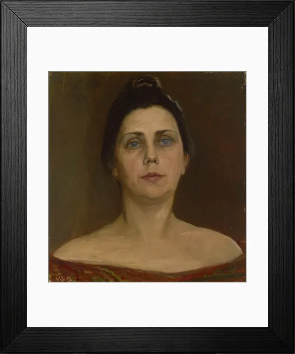 Framed Print : Portrait of Sigrid af Forselles, 1902. Creator: Venny Soldan-Brofeldt Framed Print : Portrait of Sigrid af Forselles, 1902. Creator: Venny Soldan-Brofeldt
