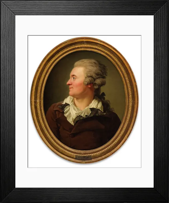Framed Print : Portrait of a Man, 1786. Creator: Adolf Ulric Wertmüller Framed Print : Portrait of a Man, 1786. Creator: Adolf Ulric Wertmüller