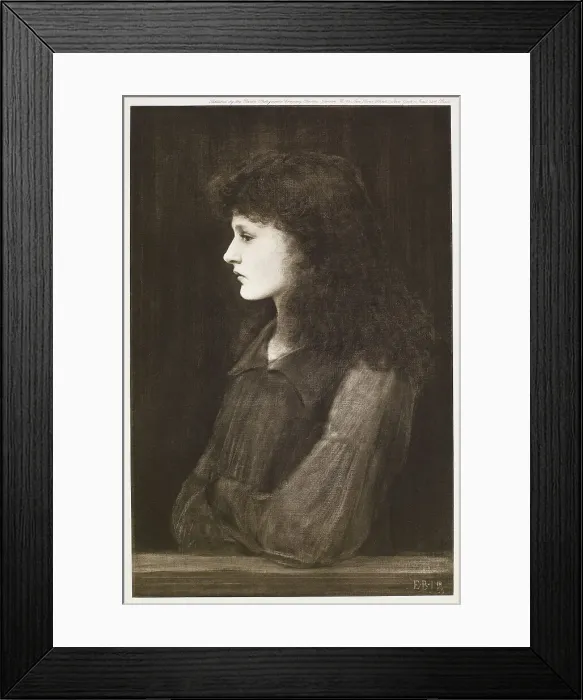 Framed Print : Gertrude Lewis, (1883), 1900. Creator: Unknown Framed Print : Gertrude Lewis, (1883), 1900. Creator: Unknown