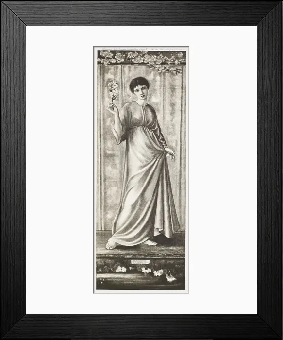 Framed Print : The Lapse of the Year - Spring, c1860s, (1900). Creator: Unknown Framed Print : The Lapse of the Year - Spring, c1860s, (1900). Creator: Unknown